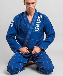 Grips Gr1ps BJJ Kimono Primero Competition - Blue, G10118-BLUE