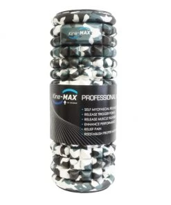 KinesioMAX KINE-MAX Professional Massage Foam Roller - Black/white, PMFR-URBAN.01