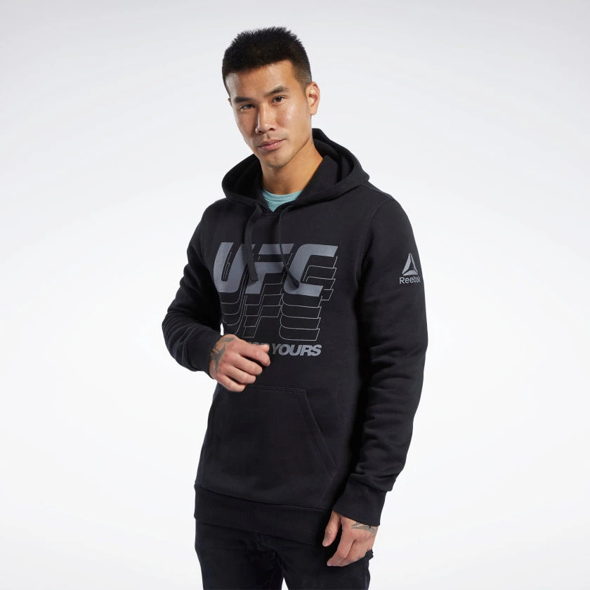 Hoodies Reebok UFC FG Hoodie - Black, FJ5161 3 Hoodies Reebok UFC FG Hoodie - Black, FJ5161