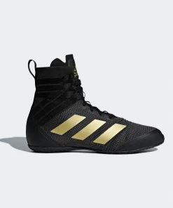 Adidas Boxing Shoes Speedex - Black/gold, AC7153
