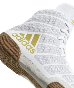 Wrestling Shoes Adidas Varner - White/gold, DA9891
