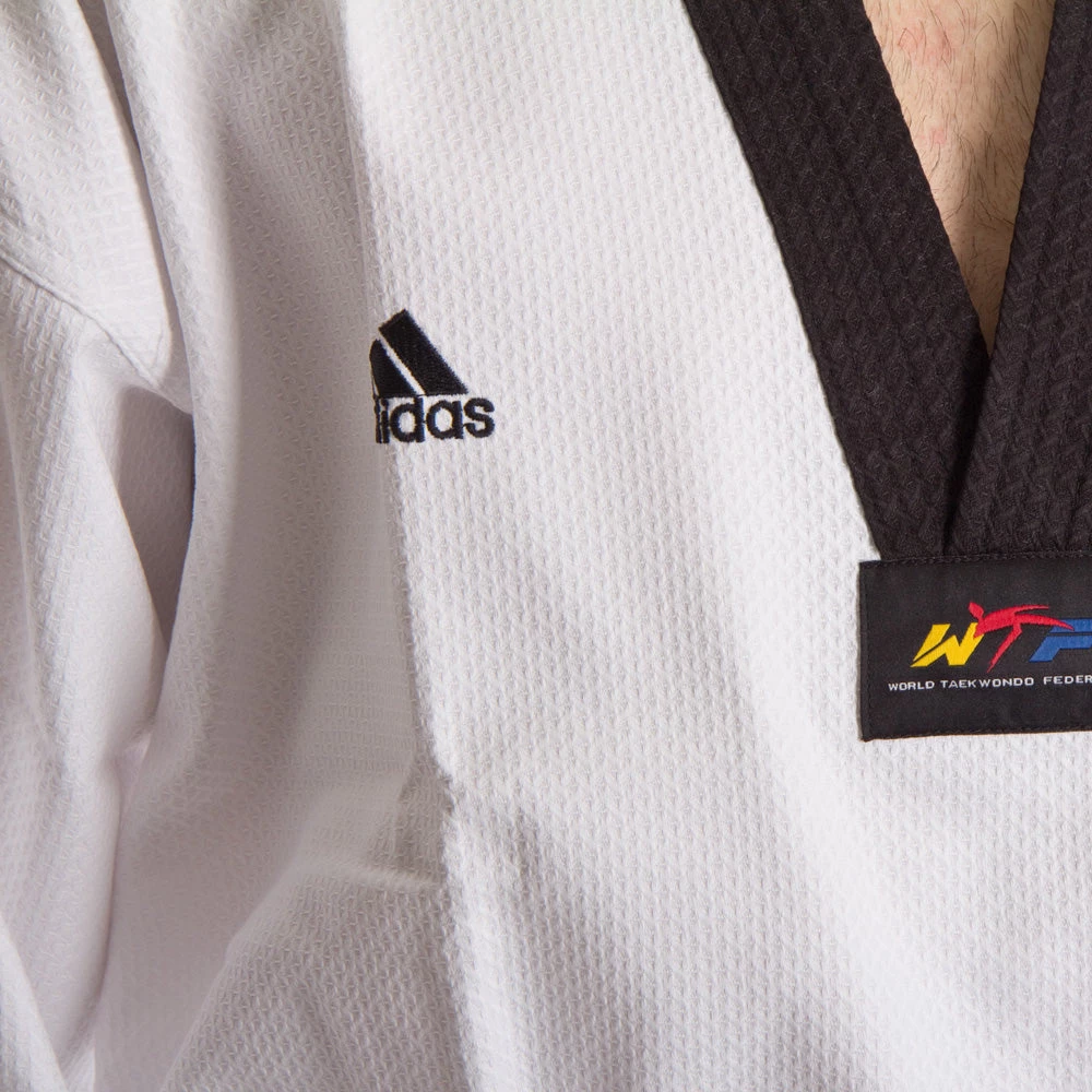 Adidas TKD Dobok - GRAND MASTER - White, Adigrand Taekwondo WT Uniforms 4 Adidas TKD Dobok - GRAND MASTER - White, Adigrand Taekwondo WT Uniforms