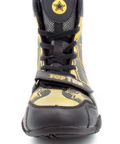 Boxing Shoes Top Ten - Black/gold, 1172-92
