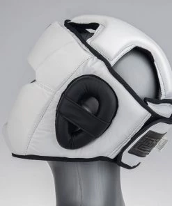 Headguard Fighter Sparring - White, JE1421PUWHT PROTECTION