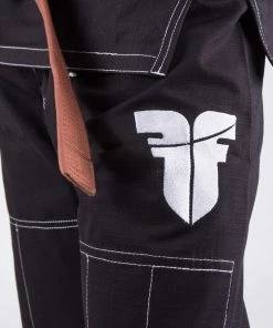 Fighter BJJ Ripstop Gi Rip Stop KIDS - Black, BJJBL-06 BJJ Uniforms