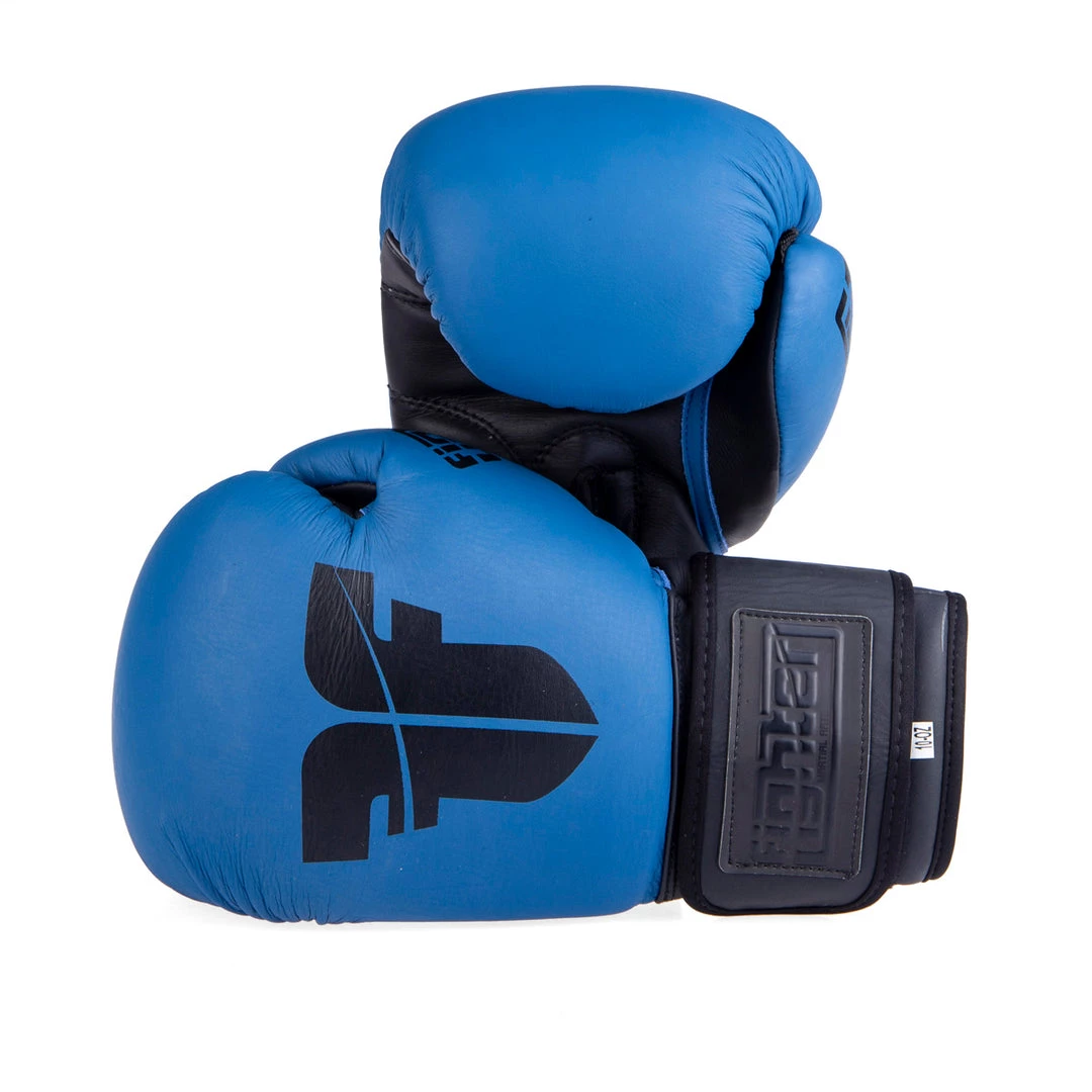 Fighter Boxing Gloves SIAM - Blue, FBG-003BL 3 Fighter Boxing Gloves SIAM - Blue, FBG-003BL