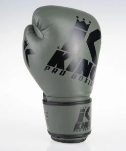 King Pro Boxing - Boxing Gloves Platinum 3 - Khaki, Kbp/bg-platinum3