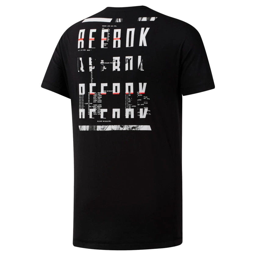 Reebok Speedwick Move Tee - Black, DU3974 7 Reebok Speedwick Move Tee - Black, DU3974