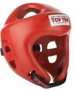 Headguard Top Ten Fight - Red, 4061-4 PROTECTION