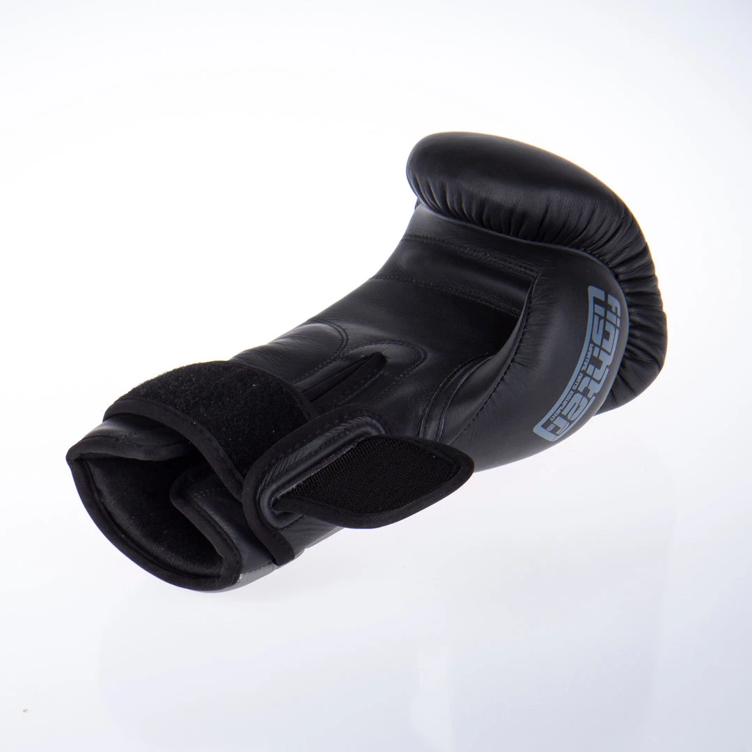 Fighter Boxing Gloves Sparring - Black/gray, FBG-002-BG 12 Fighter Boxing Gloves Sparring - Black/gray, FBG-002-BG