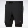 Compression Shorts Reebok 2in1 Epic Shorts - Black, FS8561