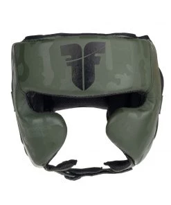 Headguard Fighter Sparring Pro - Khaki/camo, FHG-001CKH PROTECTION