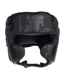 Headguard Fighter Sparring Pro - Black/camo, FHG-001CBK PROTECTION