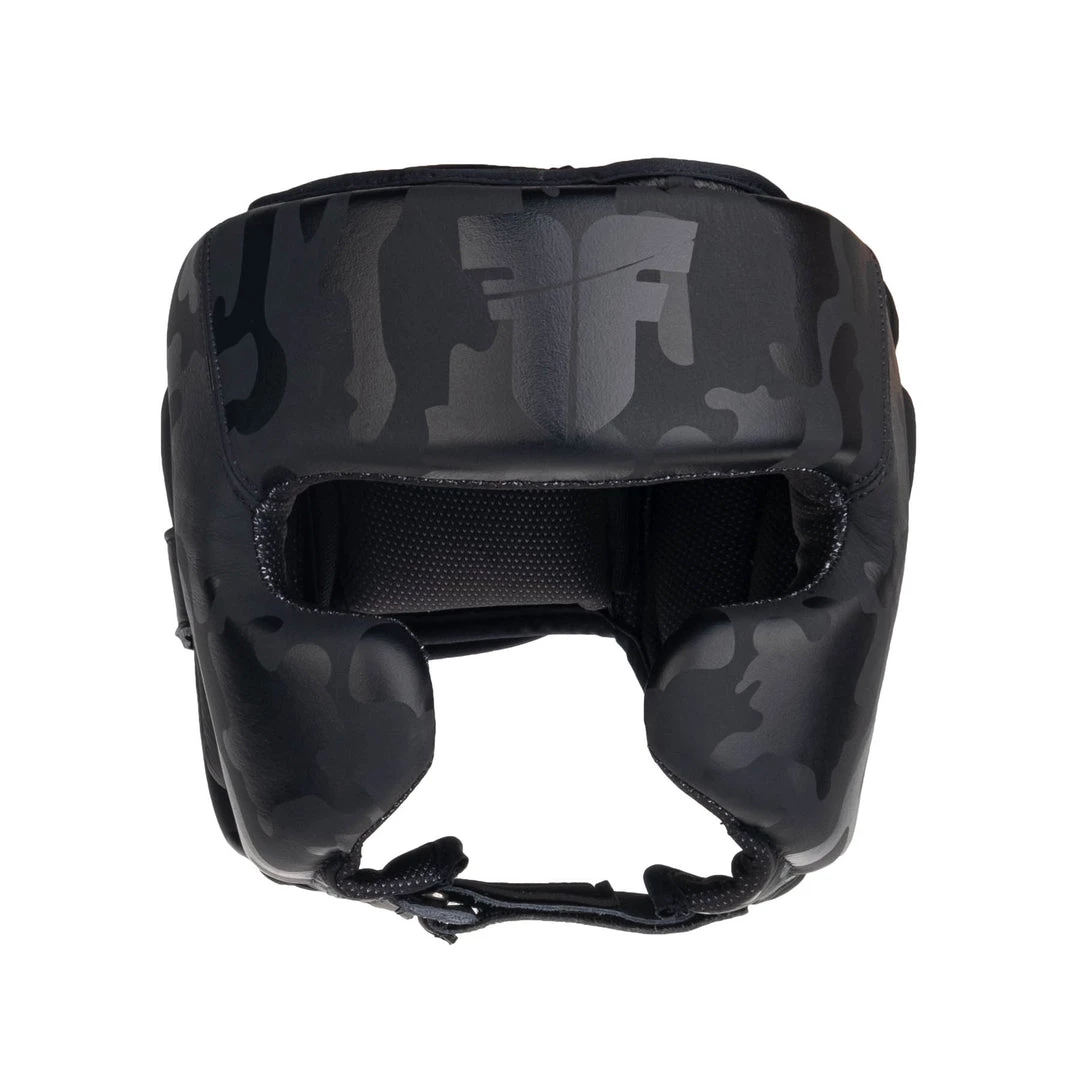 Headguard Fighter Sparring Pro - Black/camo, FHG-001CBK PROTECTION 3 Headguard Fighter Sparring Pro - Black/camo, FHG-001CBK PROTECTION