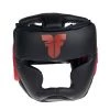 Headguard Fighter Sparring - Black/red, JE1421PURED