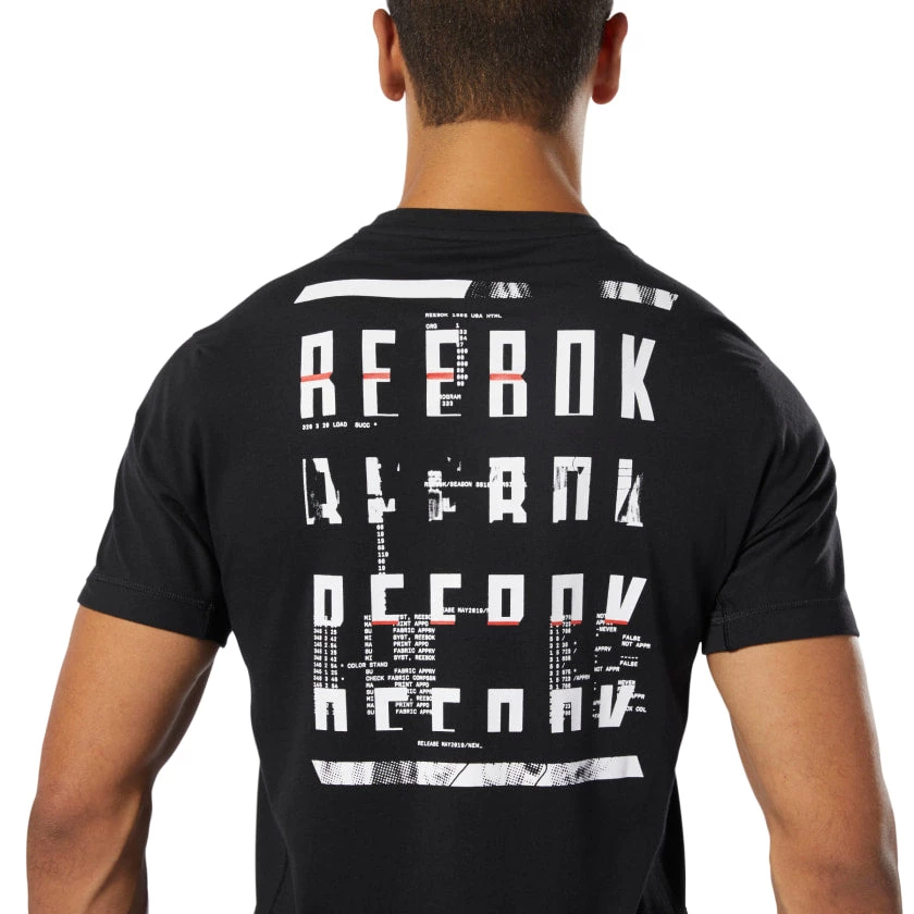 Reebok Speedwick Move Tee - Black, DU3974 4 Reebok Speedwick Move Tee - Black, DU3974