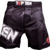 Top Ten MMA Prism Shorts - Black, 18151-91
