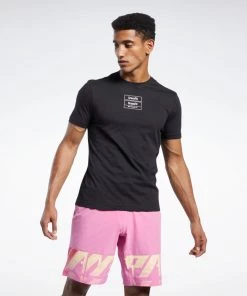 Reebok CrossFit Mess You Up Tee - Black, FJ5285