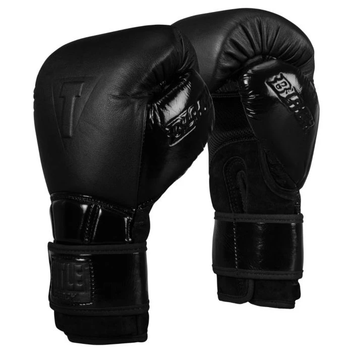 Title Boxing Gloves Black Firerce - Black, EUBKSGE 3 Title Boxing Gloves Black Firerce - Black, EUBKSGE