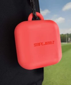 SAFE JAWZ SafeJawz Premium Silicone Case For Mouthguard - Red PROTECTION