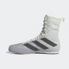 Boxing Shoes Adidas Box Hog 3 - White/grey, FV6584