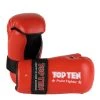 GLOVES Open Hands Top Ten Point Fighter - Red, 2165-4 1 GLOVES Open Hands Top Ten Point Fighter - Red, 2165-4