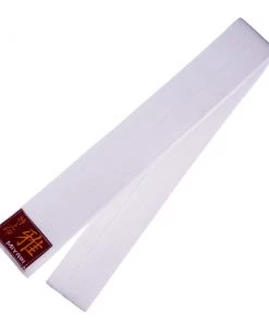 Nine Circles Elasticised Iai Obi - White, IO-3