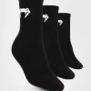 Shoes Venum Classic Sock - SET Of 3 - Black/white