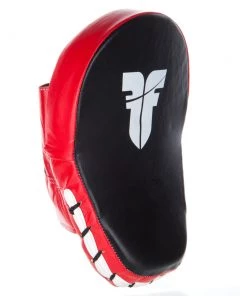 Fighter Curved Mitts New - Black/red, JE-1650 TRAINING