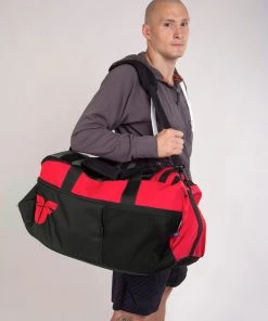 TRAINING Sports Bag FIGHTER LINE XL - Red/grey/black, FTBP-01 15 TRAINING Sports Bag FIGHTER LINE XL - Red/grey/black, FTBP-01