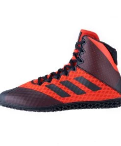 Adidas Wrestling Shoes Mat Wizard 4. - Black/red, BC0532