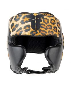 Headguard Fighter Sparring Pro Jungle Series - Leopard, JE2796LE
