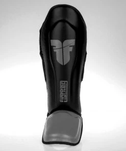 Fighter Shinguards Thai Classic - Black/grey, JE1573BG PROTECTION