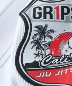 BJJ Uniforms Kimono Grips Cali 99 - White, G10112-WHT