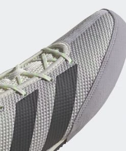 Boxing Shoes Adidas Box Hog 3 - White/grey, FV6584