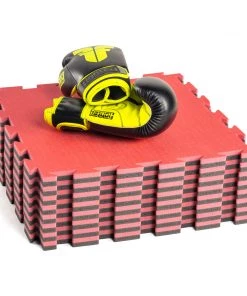 Trocellen Tatami Mini Set Of 8 Pieces - Red/black, FTTM-50 TRAINING