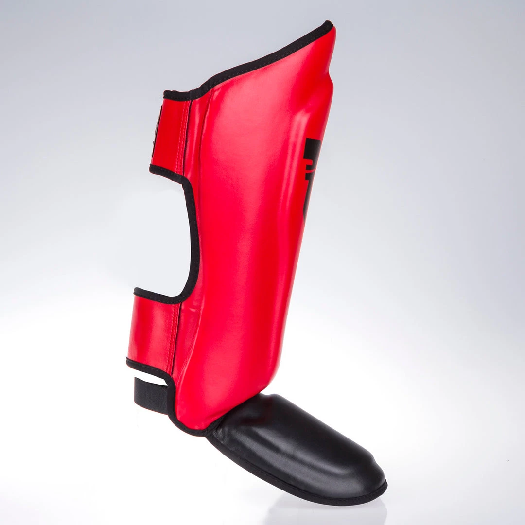 PROTECTION Fighter Shinguards Thai Classic - Red/black, JE1573RB 4 PROTECTION Fighter Shinguards Thai Classic - Red/black, JE1573RB