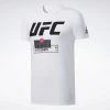 T-Shirts Reebok UFC FG Fight Week Tee- White, FJ5156