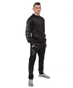 Tracksuit Top Ten - Black, 7713-9 Tracksuits