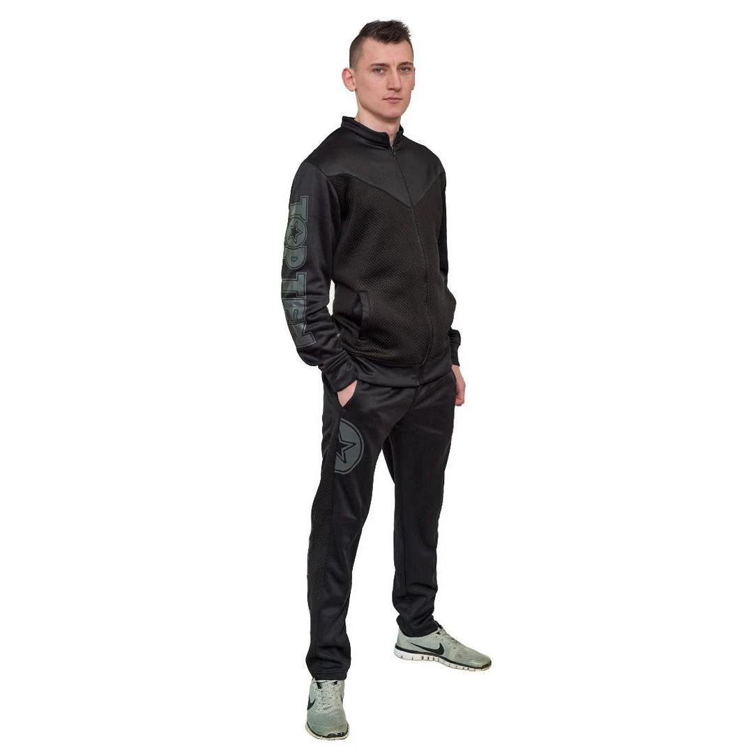 Tracksuit Top Ten - Black, 7713-9 Tracksuits 3 Tracksuit Top Ten - Black, 7713-9 Tracksuits