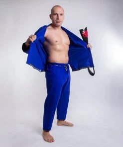 Top Ten Brazilian Jiu Jitsu Uniform Easy - Blue, 15124-6 12 Top Ten Brazilian Jiu Jitsu Uniform Easy - Blue, 15124-6