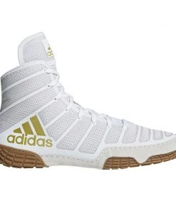 Wrestling Shoes Adidas Varner - White/gold, DA9891