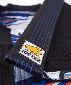 Top Ten Brazilian Jiu Jitsu Uniform Mohicans - Black, 15123-9 BJJ Uniforms