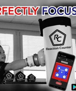 Fighter Free-Standing Boxing Bag SPEED - Powered By Reaction Counter - FSBS-RC