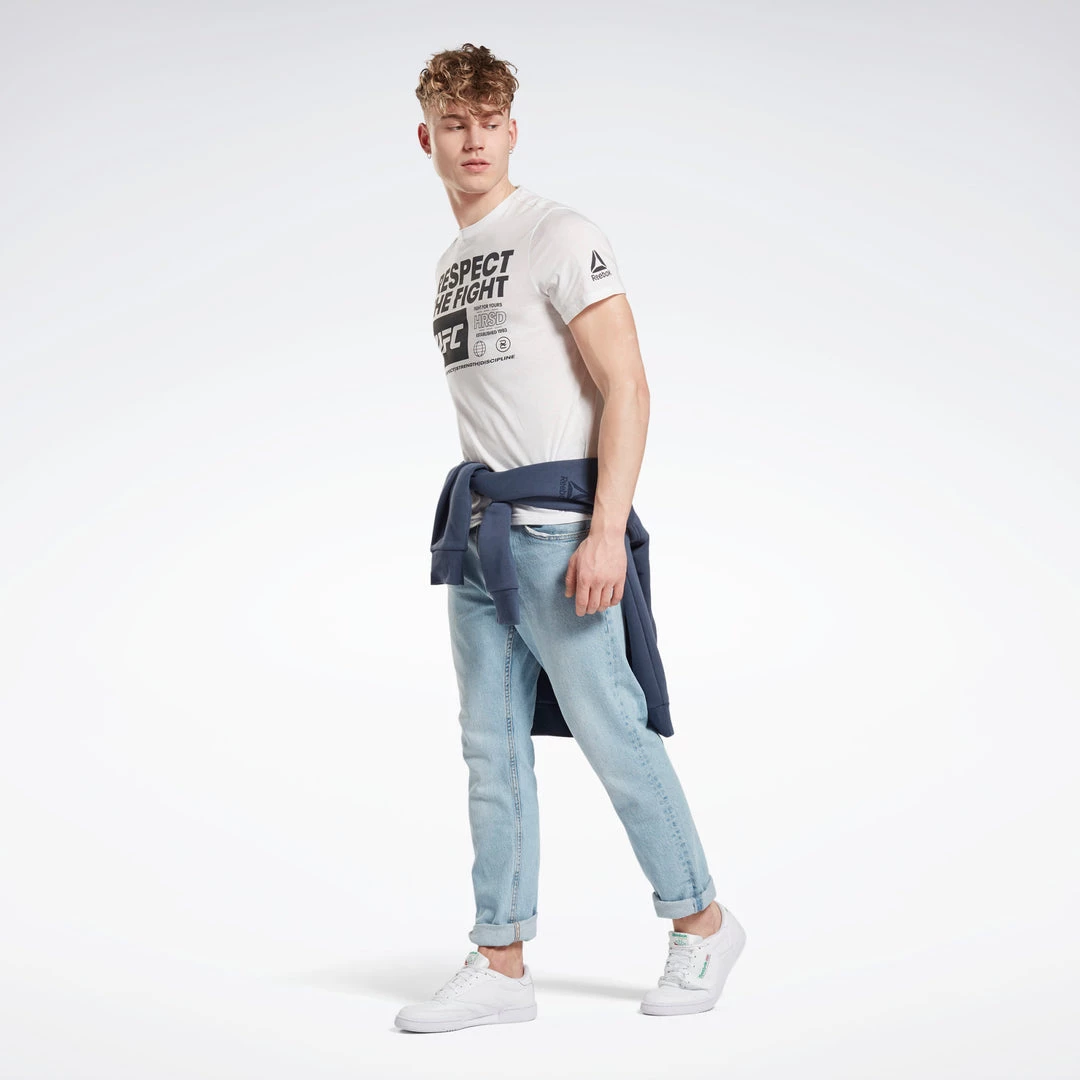 Reebok UFC Fan Gear Mens T-shirt - White, FU1292 T-Shirts 8 Reebok UFC Fan Gear Mens T-shirt - White, FU1292 T-Shirts