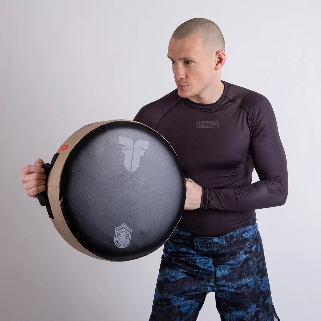 Fighter Round Shield - Tactical Series - Army Green, FKSH-17 TRAINING 7 Fighter Round Shield - Tactical Series - Army Green, FKSH-17 TRAINING