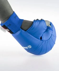 Hayashi Karate Fist Protector TSUKI With Thumb (WKF Approved) - Blue, 238