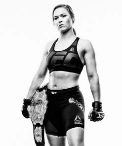 Reebok T-Shirts UFC Ronda Rousey Art Tee, BQ8173 7 Reebok T-Shirts UFC Ronda Rousey Art Tee, BQ8173