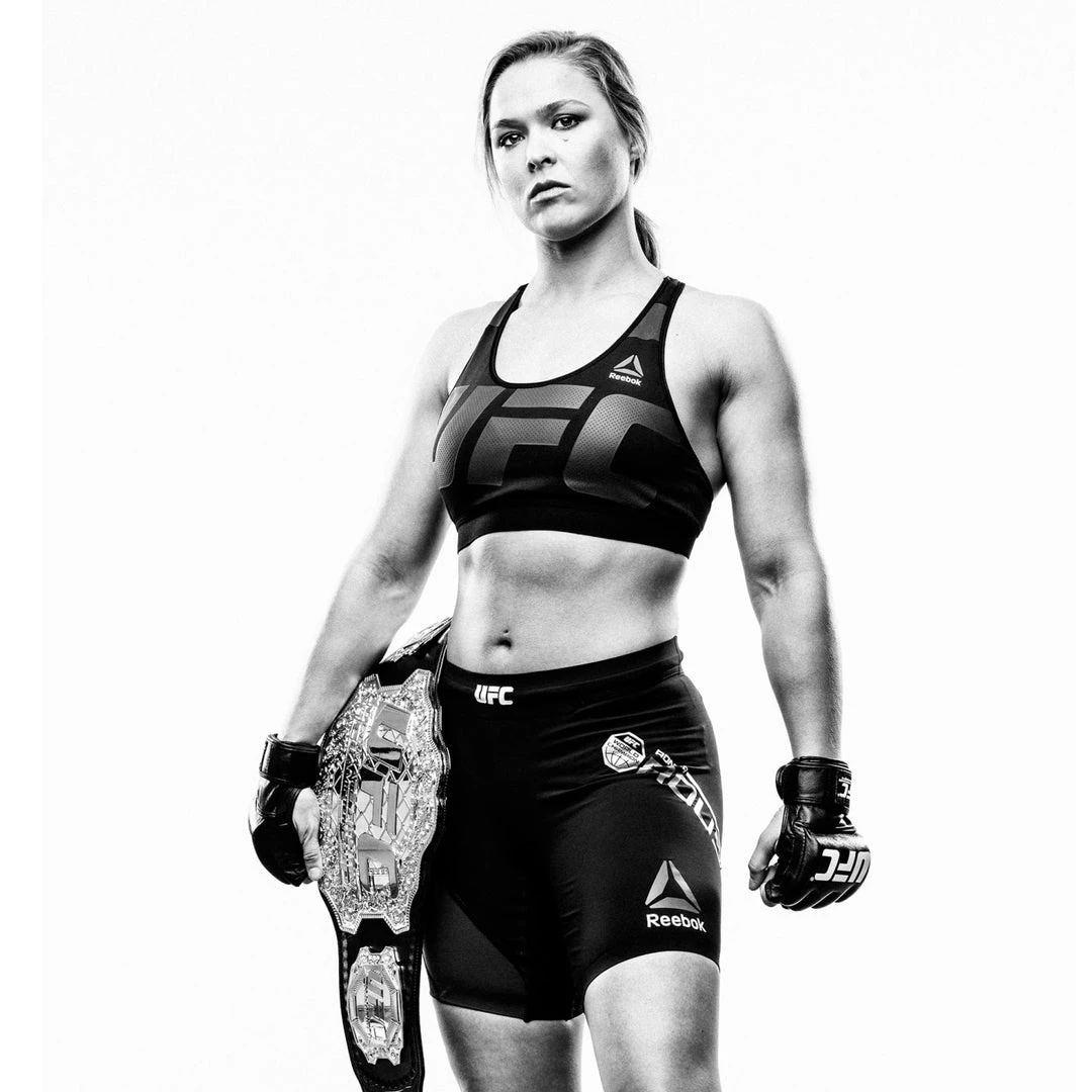 Reebok T-Shirts UFC Ronda Rousey Art Tee, BQ8173 5 Reebok T-Shirts UFC Ronda Rousey Art Tee, BQ8173