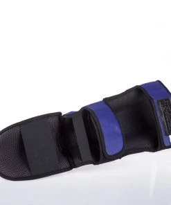 Fighter Shinguards Thai Classic - Blue/grey, JE1573BLG PROTECTION